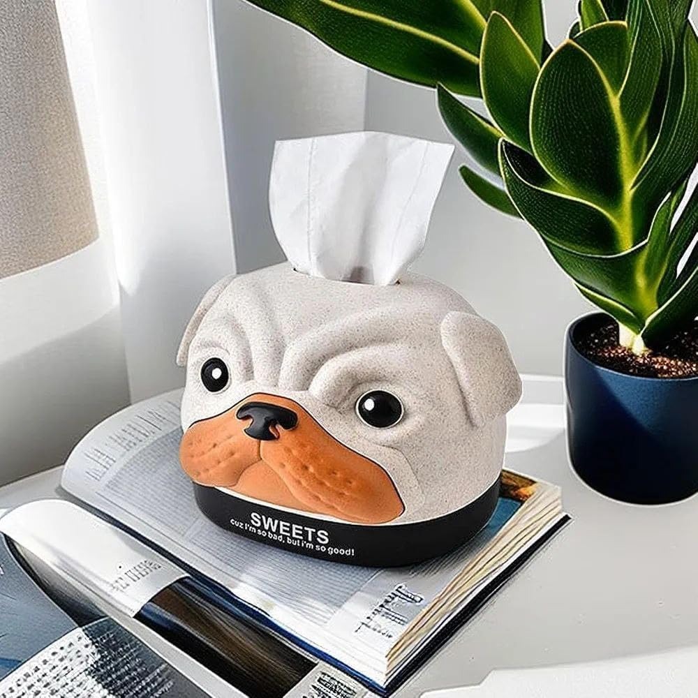 Agar Tissue Culture - 1pc Cute Dog Shape Tissue Box