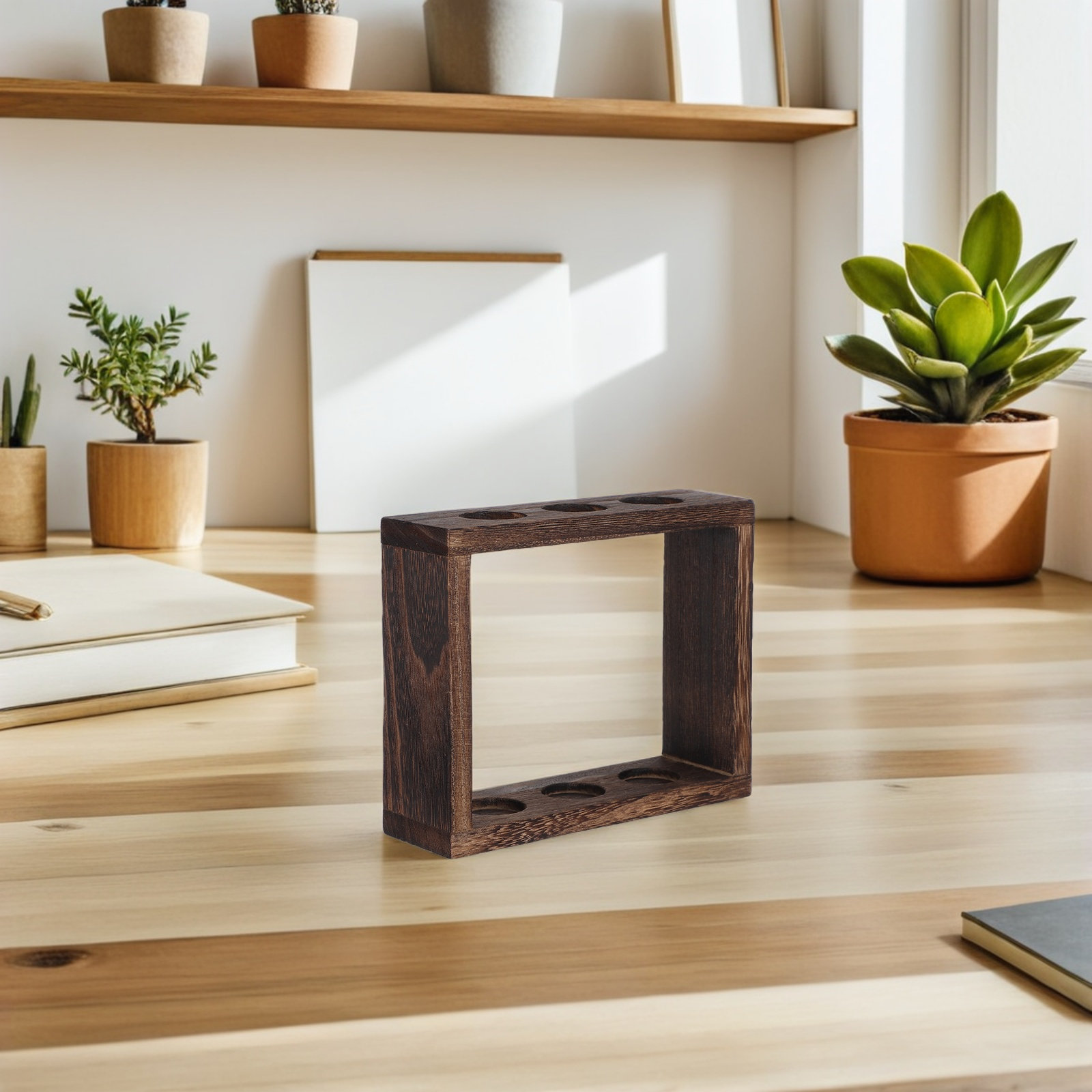 Desktop Hydroponic Planter Rac - огляд і ціна Propagation Station Vase