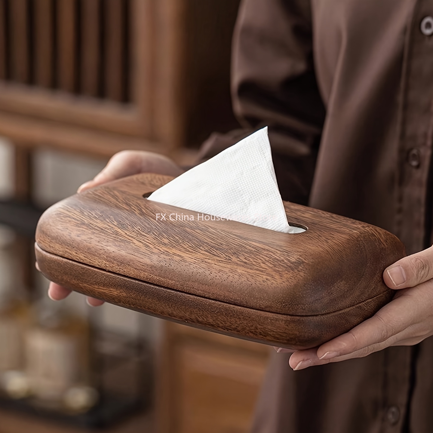 Walnut Wood Tissue Box Cover H - огляд і ціна Agar Tissue Culture