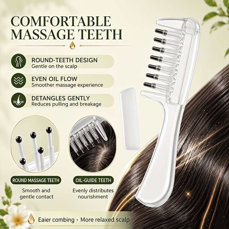 Scalp Oil Applicator Comb for  - огляд і ціна Root Stimulator Liquid
