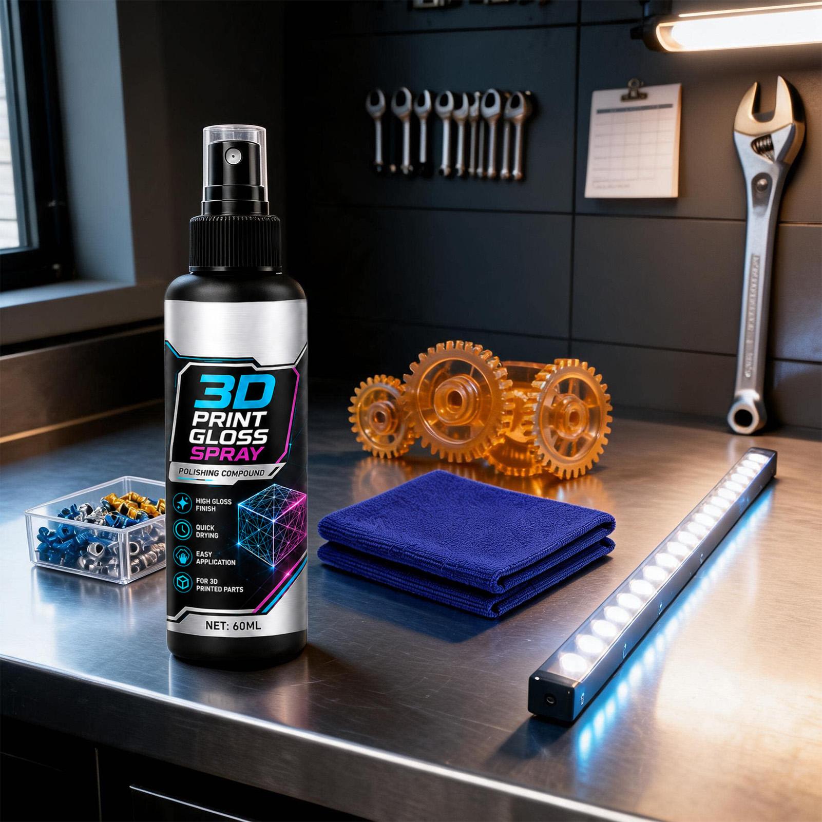 100ml 3D Print Gloss Spray Fas - огляд і ціна Misting Bottle Fine