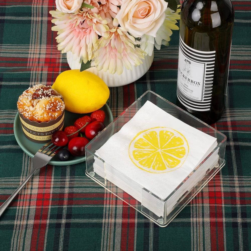 Square Acrylic Napkin Holder C - огляд і ціна Agar Tissue Culture