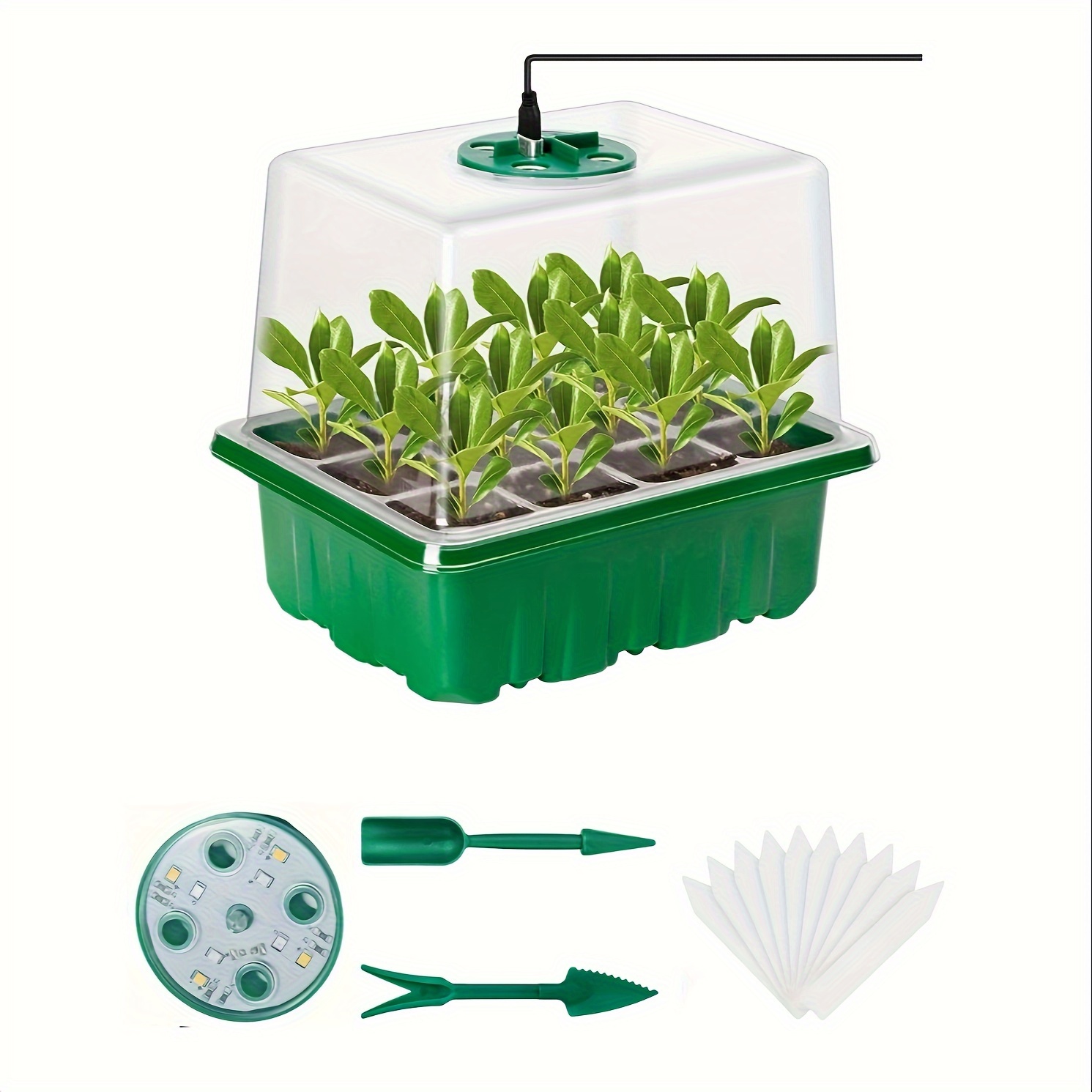 Seedling Starter Kit - 1/2/3 S - огляд і ціна Humidity Dome Kit